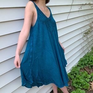 ADVANCE APPARELS bohemian chic embroidered dress